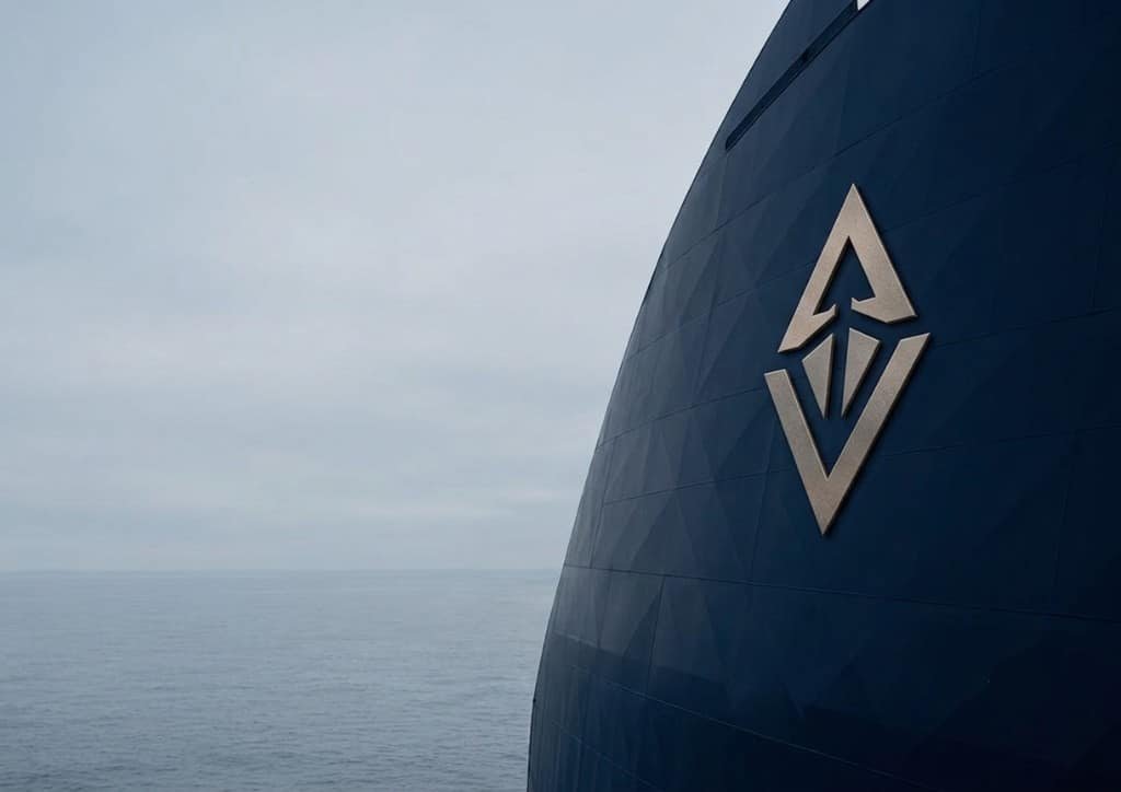 Artavan Shipping vessel with company logo on the hull