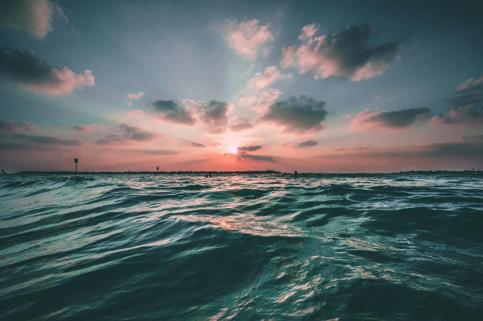 Calm ocean horizon representing disciplined governance